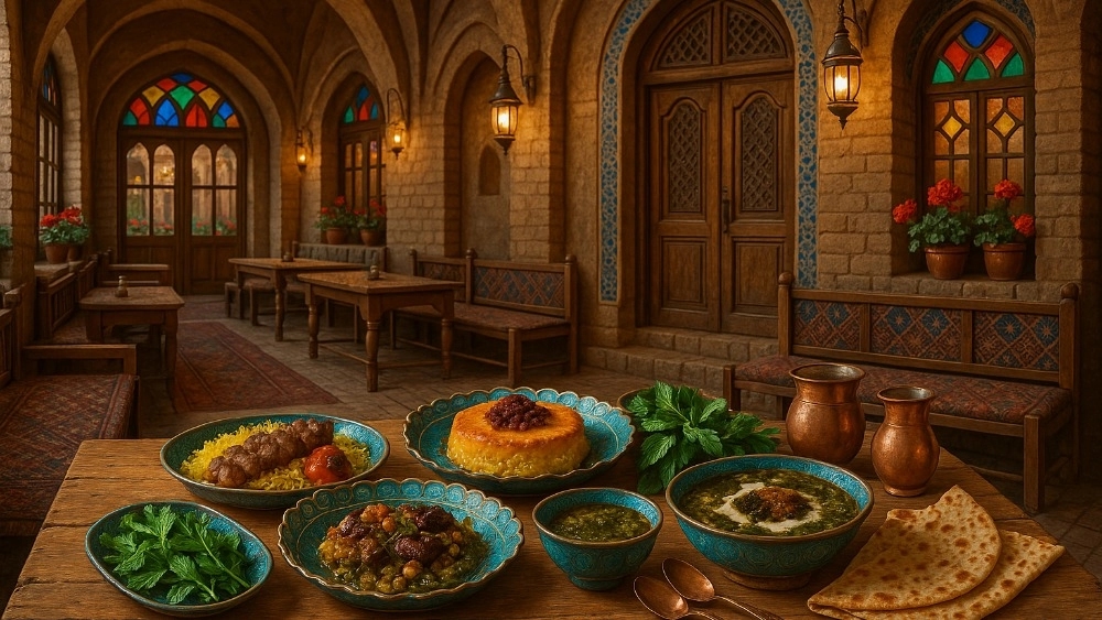 رستوران سنتی در نائین رستوران سنتی در نائین